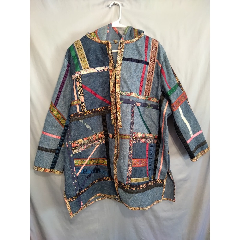 One-of-a-kind Handmade Denim Jacket